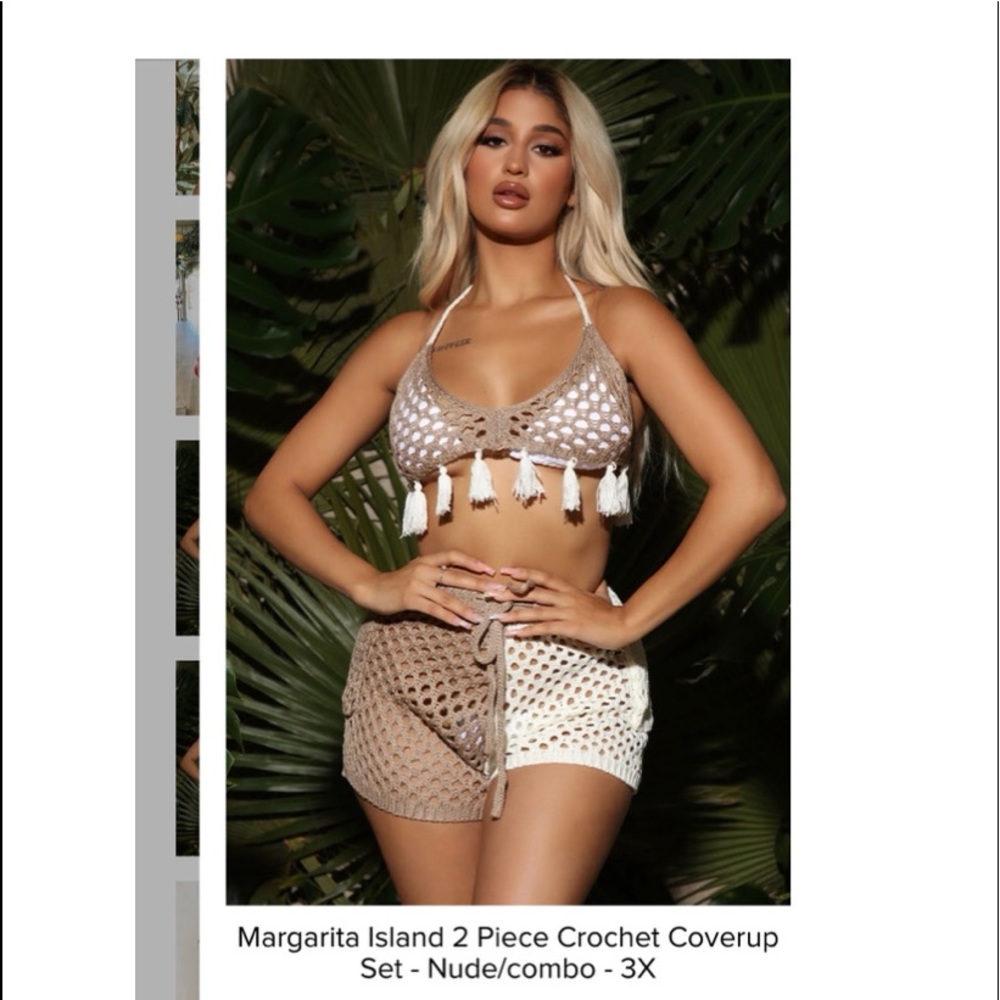 Fashionnova Crochet Two Colorful Set